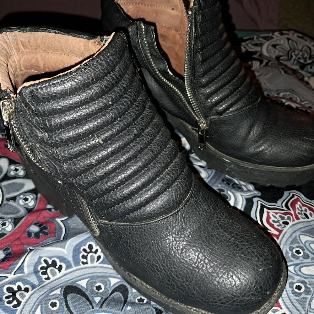 Moto Ankle Boots